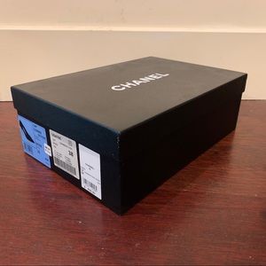 Empty Chanel Shoe Box w/ Tissue and Dust Bag